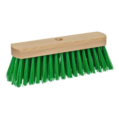 Balai de rue pvc - 28 cm - VERT