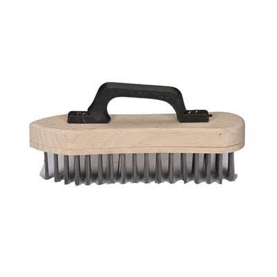 Oval steel brush