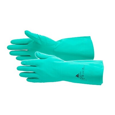 Nitrile gloves - GREEN - EXTRA LARGE