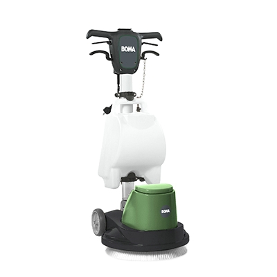 BOMA Disco Low 43 low-speed single-disc machine - 180 rpm - excludes pad holder and brush - includes EU plug extension cable - includes Recupel contribution