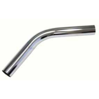 Curved tube chromed steel 40mm