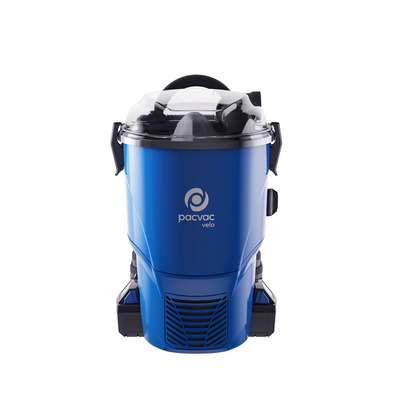 Pacvac Velo battery-operated backpack vacuum cleaner
Includes 1 set of batteries and charger