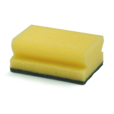 Fabel scouring sponge with han