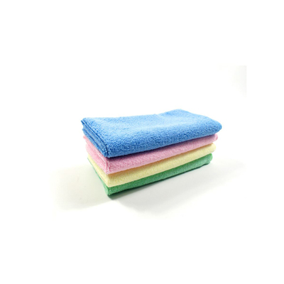 Microfiber wiping cloth - 40 x 40 cm - 10 pieces - GREEN