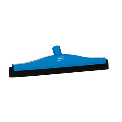 Vikan floor squeegee - 400 mm - black rubber - BLUE