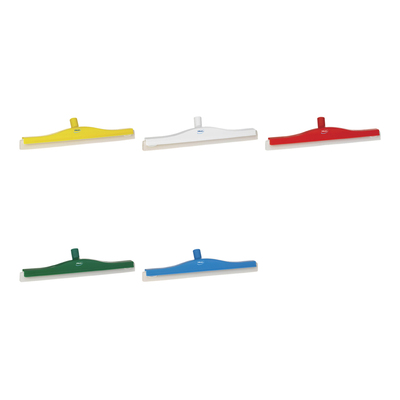 Vikan Floor Squeegee 500mm 7763 Flexible-White Rubber