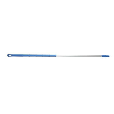 Ergonomical alu handle Boma Food - 150 cm - Ø 32 mm - BLUE