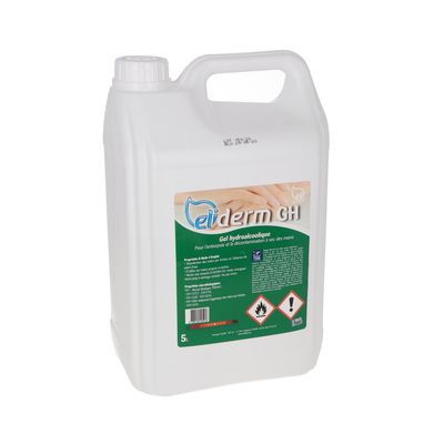 Gel hydroalcoolique - 2 x 5 l (Eliderm)