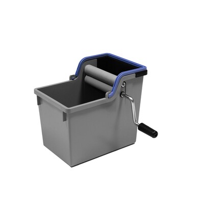 Numatic Roller Bucket Gray With Blue Handle 10l