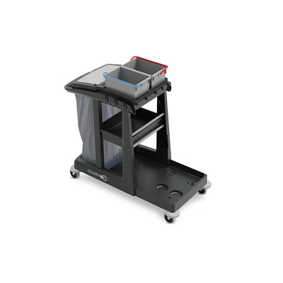 EM3 Cleaning trolley 2x10l buckets graphite