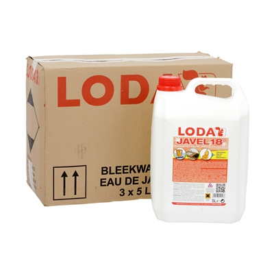 Eau de Javel 18° 3x5L