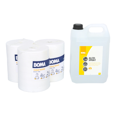 Cleanwipes Hygienic - hygienic cleaning wipes - refill pack
