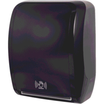 BIBOX Sensor Handdoekdispenser Zwart/Zwart 430x320x210mm