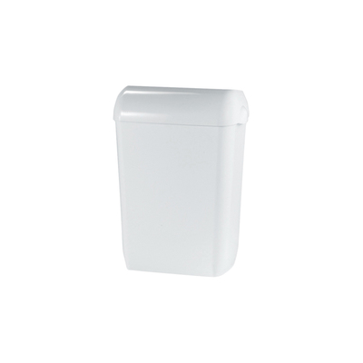 Bin plastic white 45l 500x400x280mm