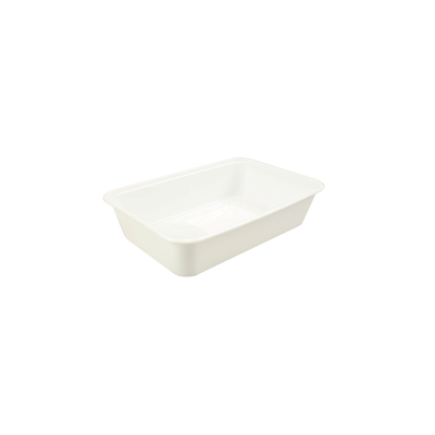 Rect. tray injection moulded w