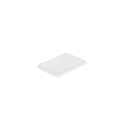 Rectangular RPP Lid NEW transp. 195x140mm 300pcs