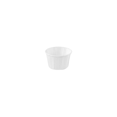 Pot à sauce 60ml papier blanc ø58x36mm 2400 pcs