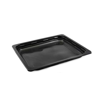 Gastro bak H50mm stoofvlees PP-Seal2 zwart 80st