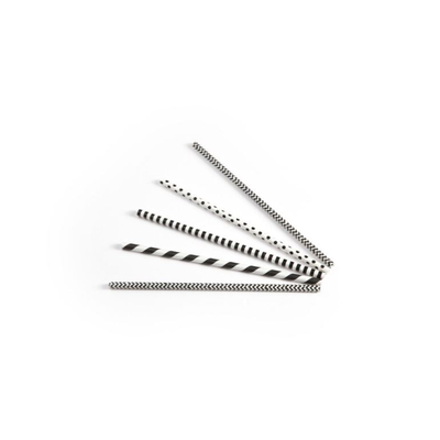 Straw paper (FSC) black/white