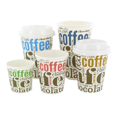Lid for Coffee Cup White 180ml Ø72mm 1000pcs