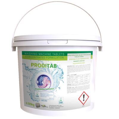 Concentrated washing machine tablets - bucket 150 pieces