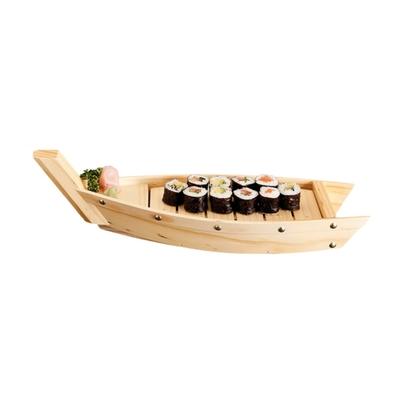 Sushi boot hout naturel 44x13x11cm