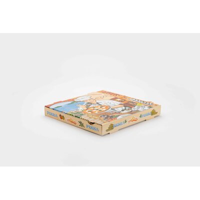 Pizzadoos 33X33X4CM 100ST
