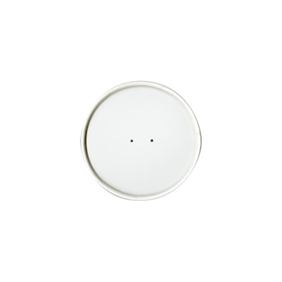 White Cardboard Lid for Soup/Sauce Container 340 and 360cc 500pcs