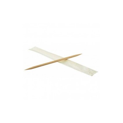 Cure-dents 2-pointes en bois