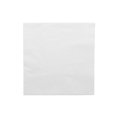 Serviettes tissue blanches 2c. 1/4 39x39cm 1600pcs