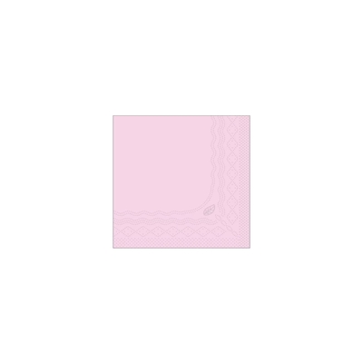 Cocktailservet Tissue Roze 2l