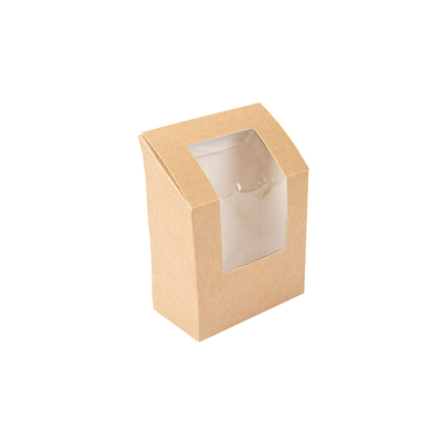 Boîte tortilla kraft nano-carton 9,2x5,1x9,2/12,5cm 600pcs