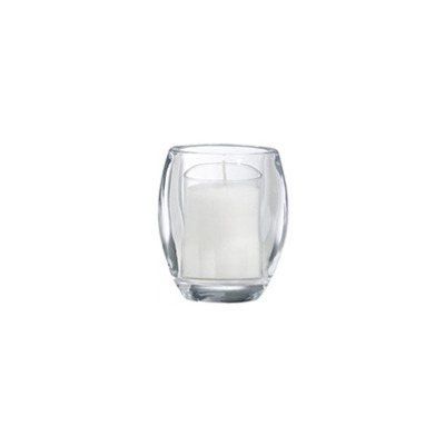 Relight Holder Oval Glass Tran