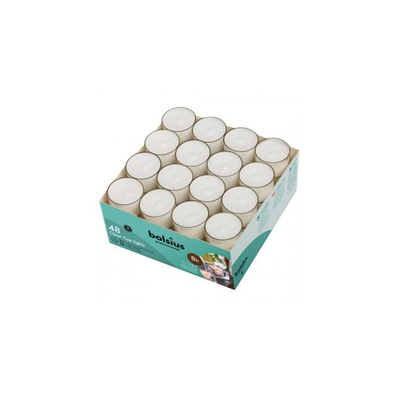 Bougies chauffe-plats durée de combustion 8h 6x48pcs