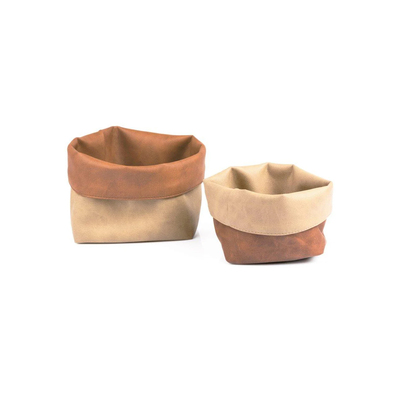 Pavelinni Broodmandje Ø14cm Ecoleder - RIVATERRA