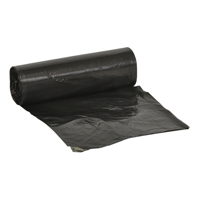 Sac HD - 60 x 60 cm - T10 - 35 l - NOIR - rouleau 50 pièces