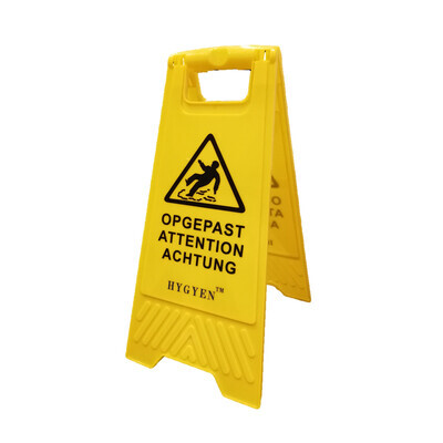Panneau de signalisation double Boma 'Opgepast-Attention'