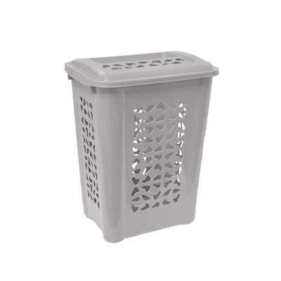 Laundry bin with lid
