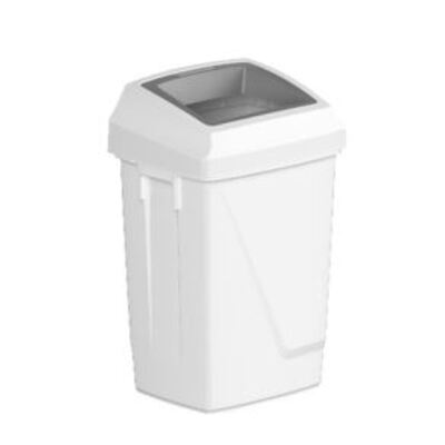 Bomabin Select Fit - 50 l - WHITE - lid GREY