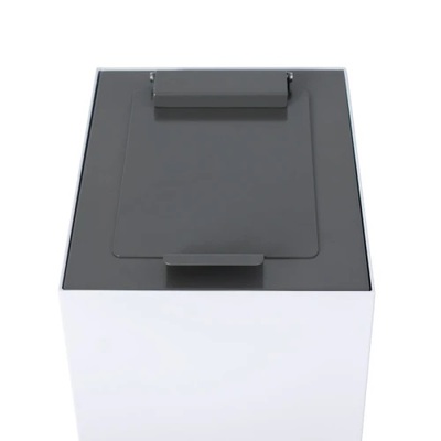 Couvercle fermé pour Bomabin Select Modus - 60 l - GRIS