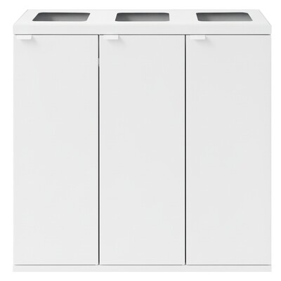Bomabin Select Bica - 3 x 65 l - WHITE - open/open/open