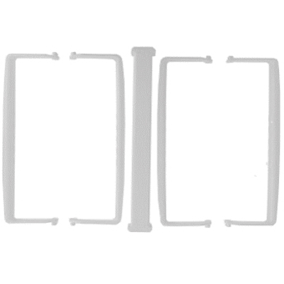 Greenspeed C-Shuttle levier bloque sac - 2 x 70 l - (5 pièces) - GRIS