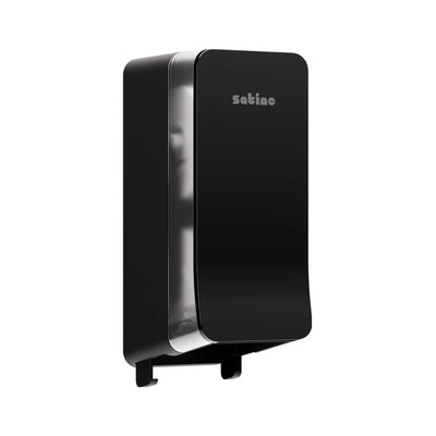 Hyginity System Toiletpapierdispenser Twin - ZWART - 333423