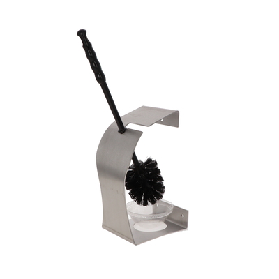 Admire brosse de toilette avec support - modèle ouverte - inox
