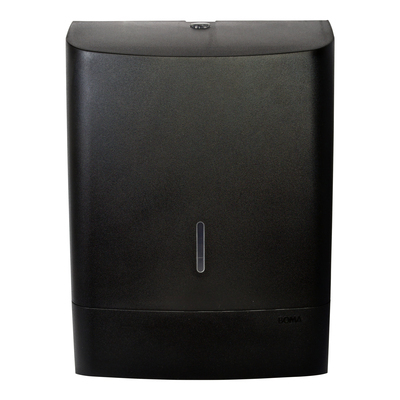 Admire handdoekdispenser multifold - ZWART