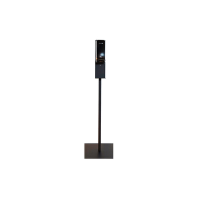 Hygiene Pole Black Basic L42xW42xH135cm With Weighted Base