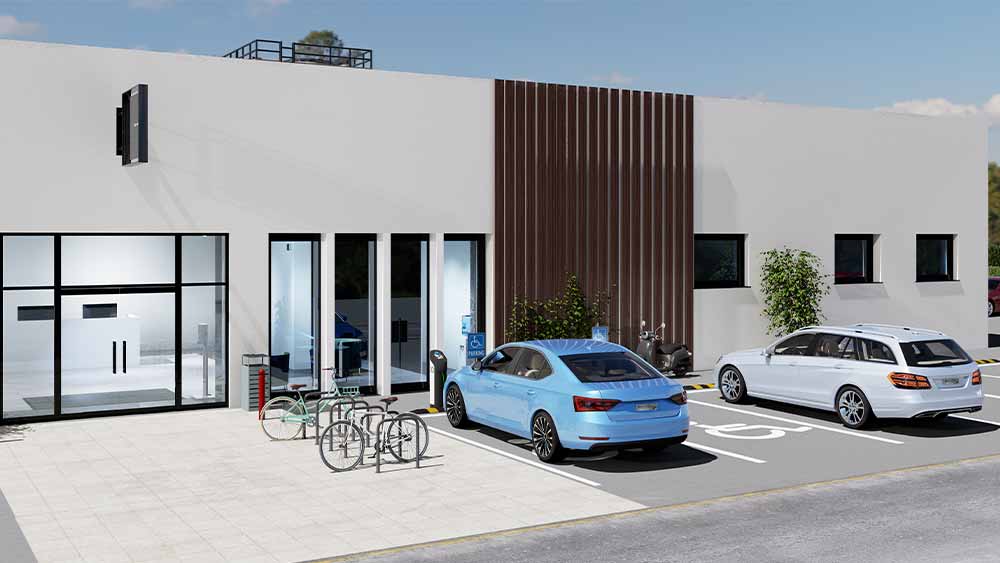 Everything you need for a neat and tidy car park