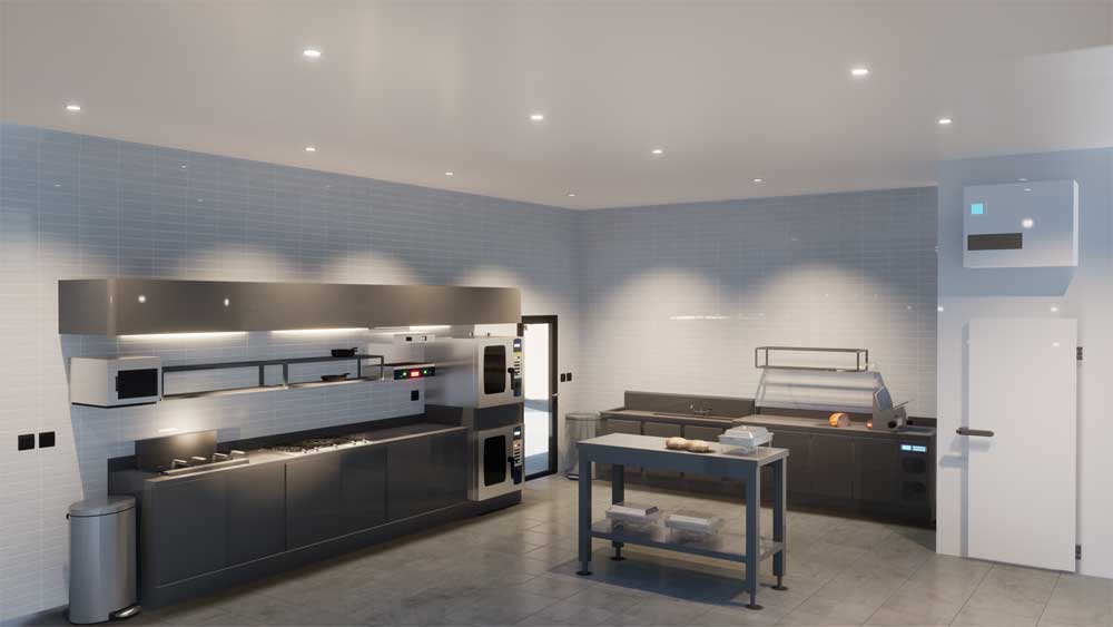 Keep the cooking area of your kitchen clean