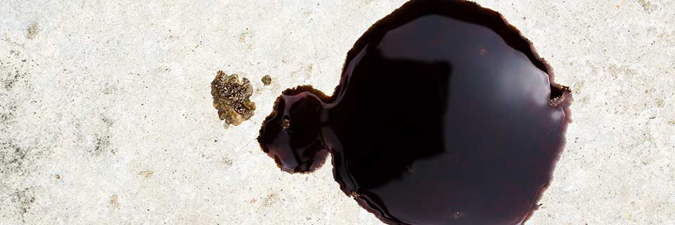 Prevent and remove oil stains on your patio
