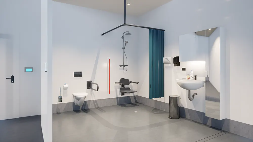 Here's how to tackle the most common SOLUTIONS in resident room sanitary spaces